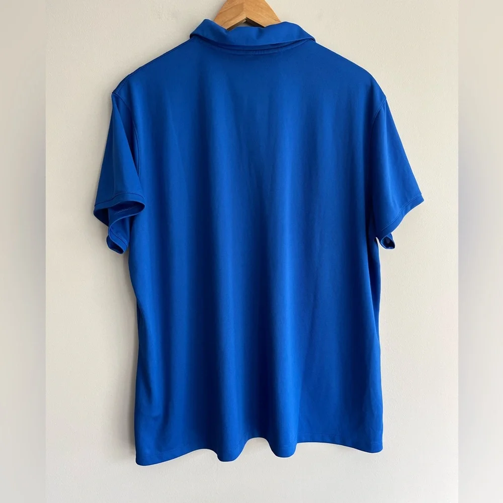 Nike Men's DRI-FIT Blue Polo Shirt size 2XL